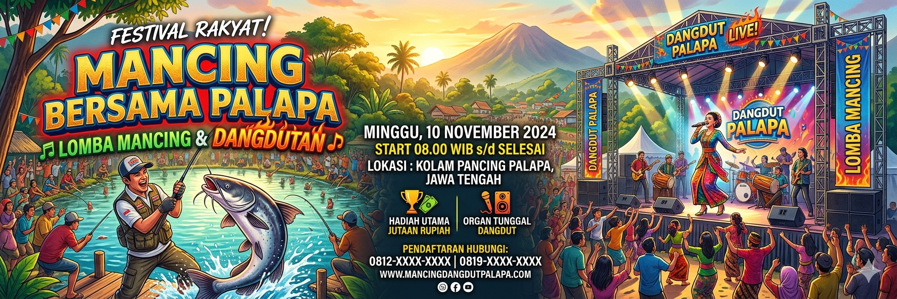 Mancing bersama palapa